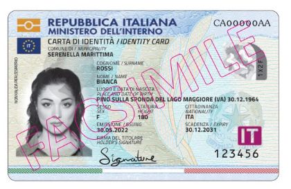 AVVISO: Scadenza delle carte di identità rilasciate su modello cartaceo