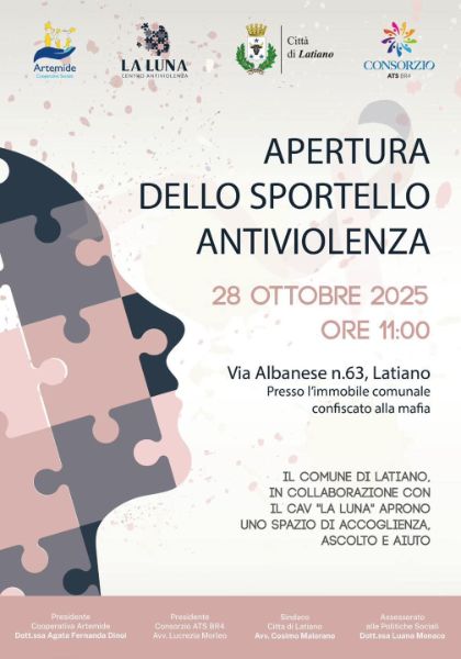APERTURA SPORTELLO ANTIVIOLENZA