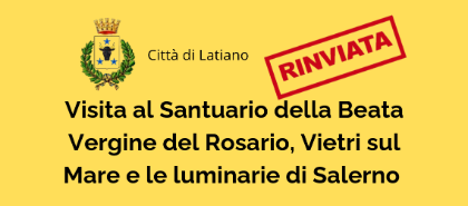 Escursione Over 60 - POMPEI, VIETRI SUL MARE E SALERNO - RINVIATA
