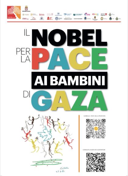 Nobel per la Pace ai Bambini di Gaza