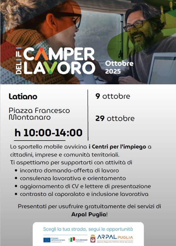 locandina camper latiano
