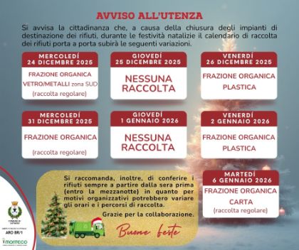AVVISO ALL’ UTENZA - MONTECO
