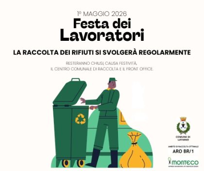 FESTA DEI LAVORATORI- AVVISO MONTECO