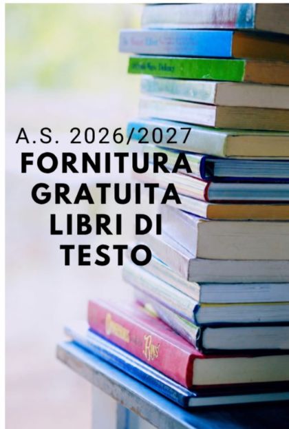 Fornitura gratuita libri di testo A.S. 2026/2027