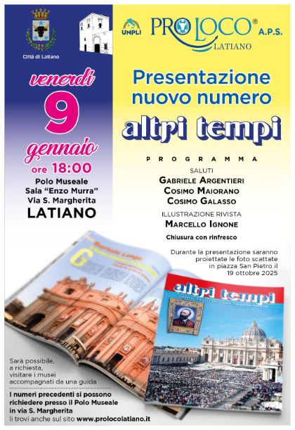 Presentazione nuovo numero di 