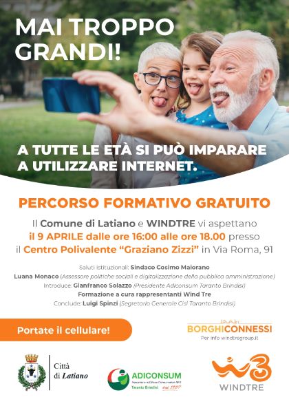 Mai troppo grandi per imparare!