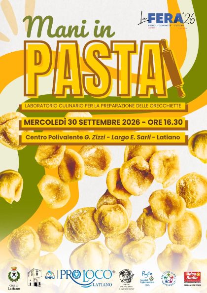 MANI IN PASTA!