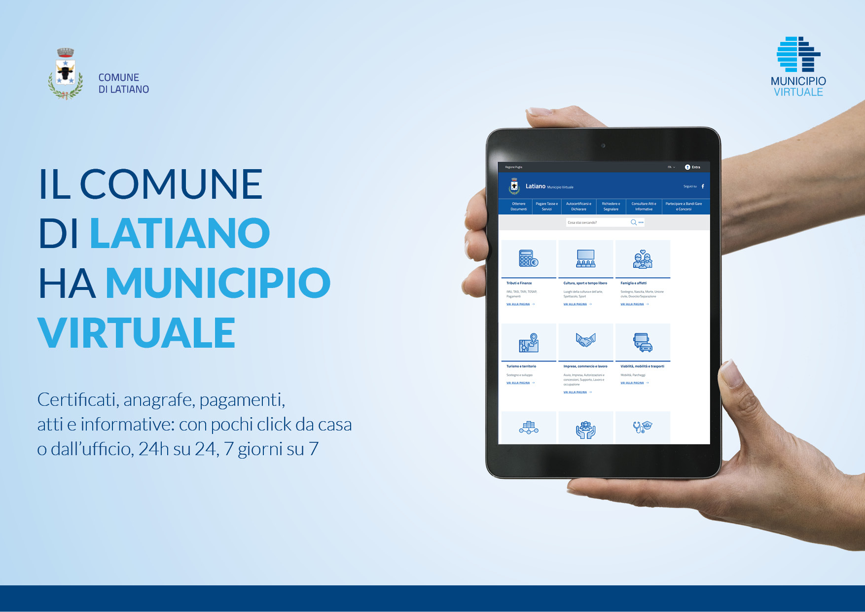 IMMAGINE CON I VARI SERVIZI