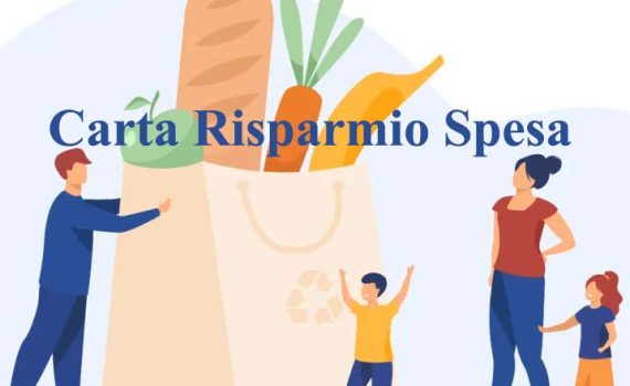 FAMIGLIA CON SACCHETTO SPESA